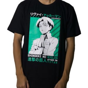 Attack On Titan Regular Fit T-Shirt Levi